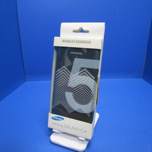 Samsung純正カバー I-O DATA GALAXY S5 専用 手帳型 ケース フリップカバー 液晶保護フィルムなし グリーン+シルバピース EF-WG900RBEG★