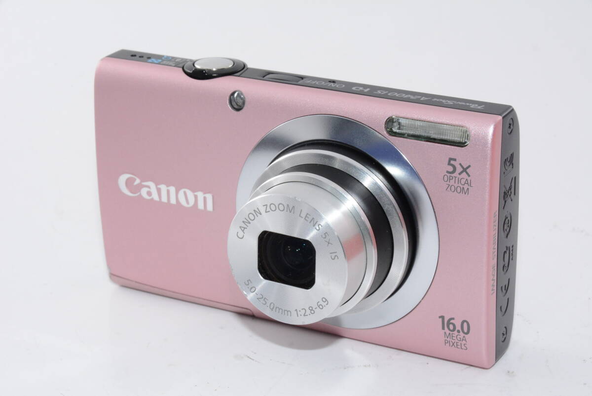 Amazon | Canon デジタルカメラ PowerShot A2400IS ブルー 1600