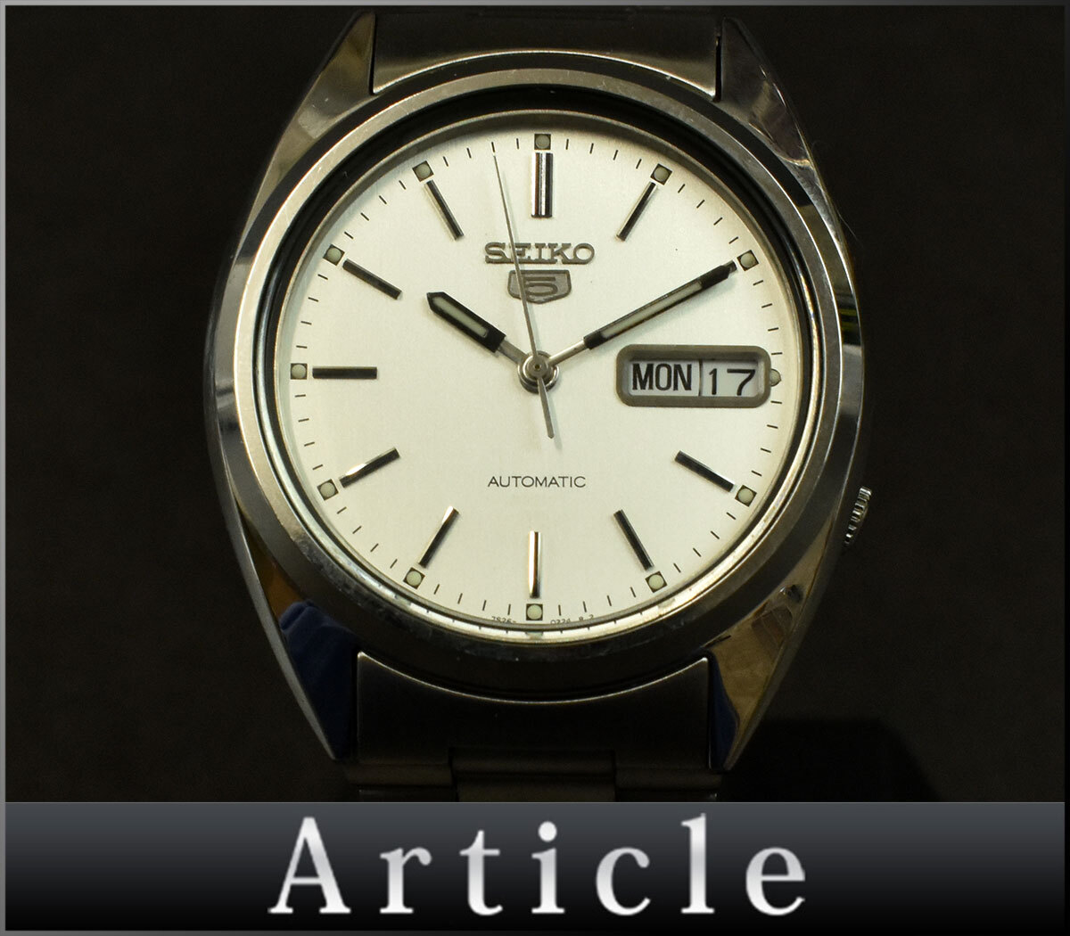 SEIKO Seiko 5 Men's Watch Phi Automatic 7S26-3040 Day/Date