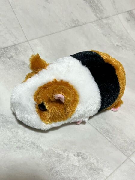 東武動物公園 TOBU ZOO モルモット ぬいぐるみ ビーズ入り おおよそ16CM