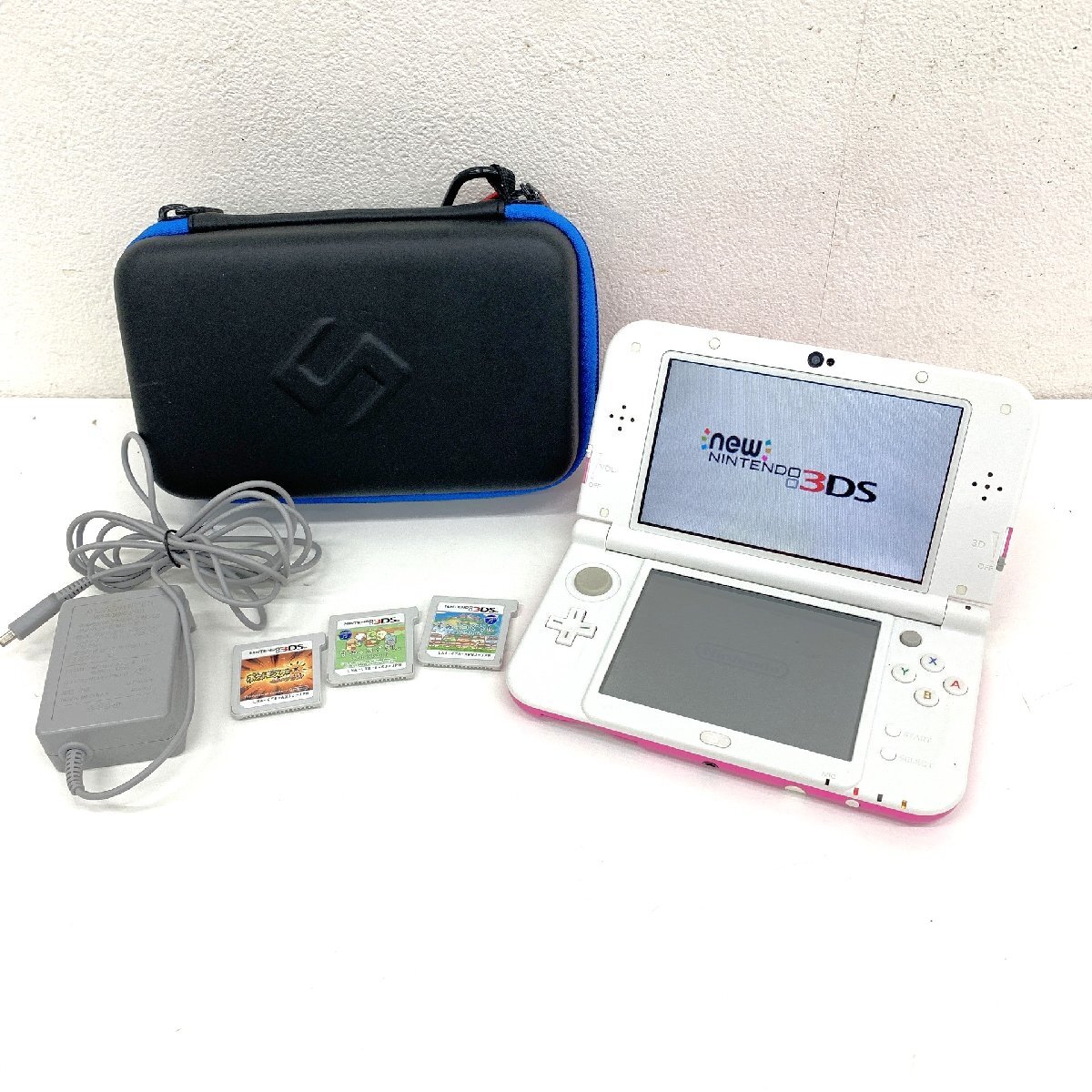 new3DSLL本体 ポケモンソフト2つ （中古）
