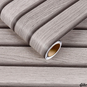 【壁紙や家具のリメイクに最適で、貼るだけで簡単に模様替えが可能】 スラットウォール 壁紙 木目 壁紙シール 木目 リメイクシート