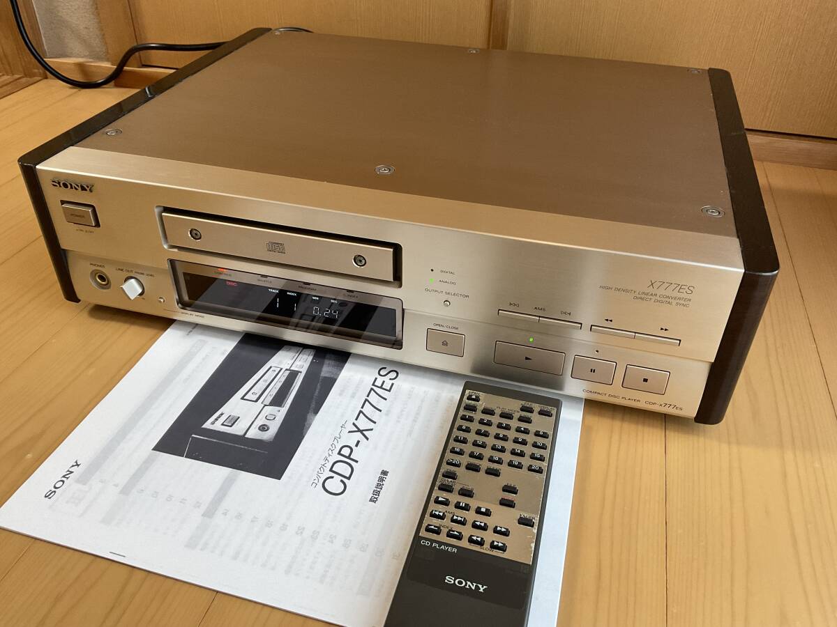 Yahoo!オークション -「sony cdp-x777es」(ソニー) (CDデッキ)の Yahoo!オークション -「sony cdp-x777es」(ソニー) (CDデッキ)の