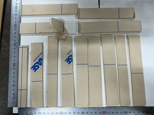 ※アクリル板 透明 細め端材詰め合わせ 厚み5mm