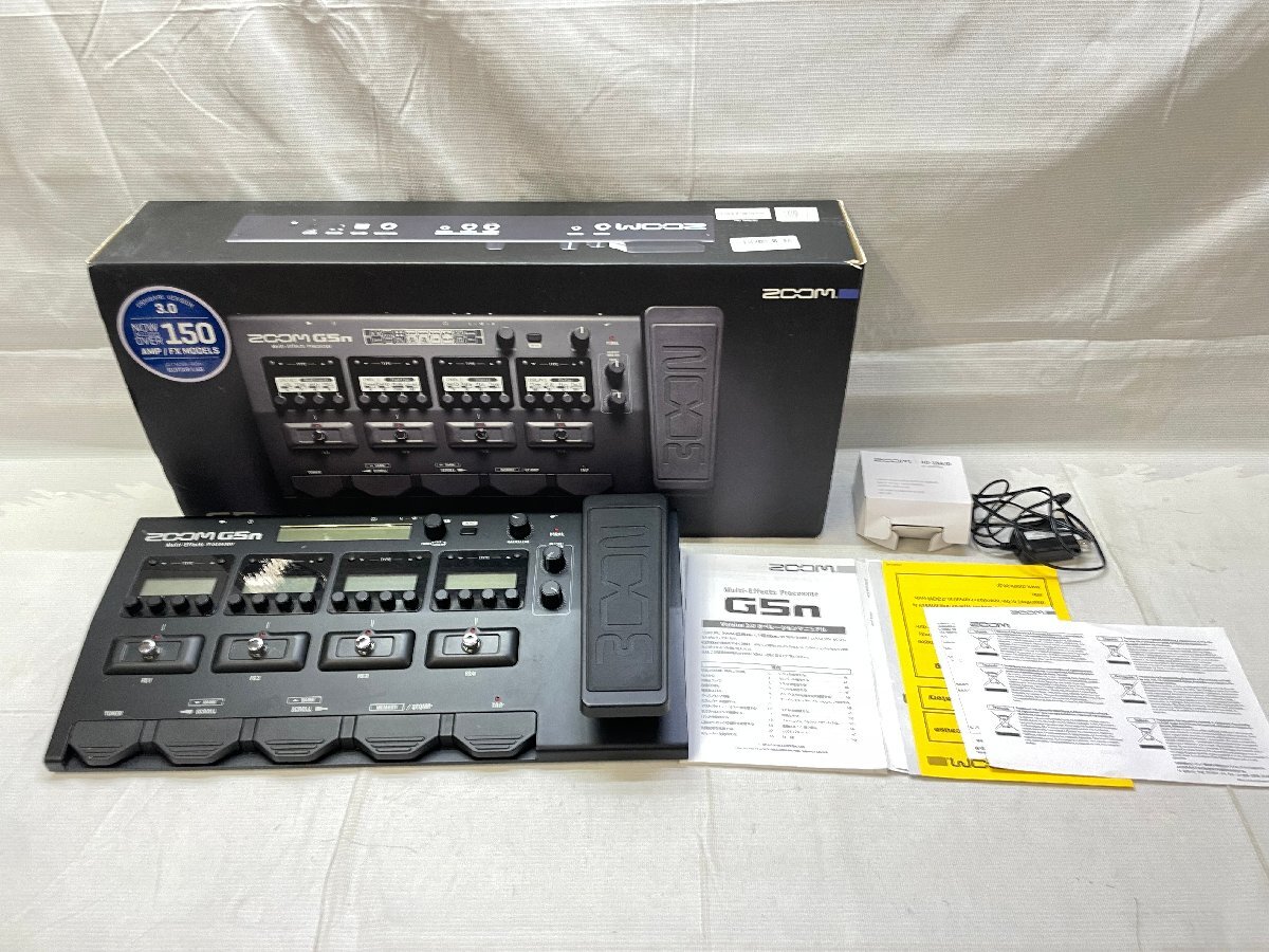 Yahoo!オークション -「zoom g5n」(マルチエフェクター Yahoo!オークション -「zoom g5n」(マルチエフェクター