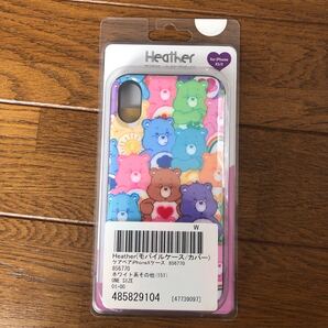 新品 ケアベア iPhone XS X用 スマートフォンカバー プラスチックケース