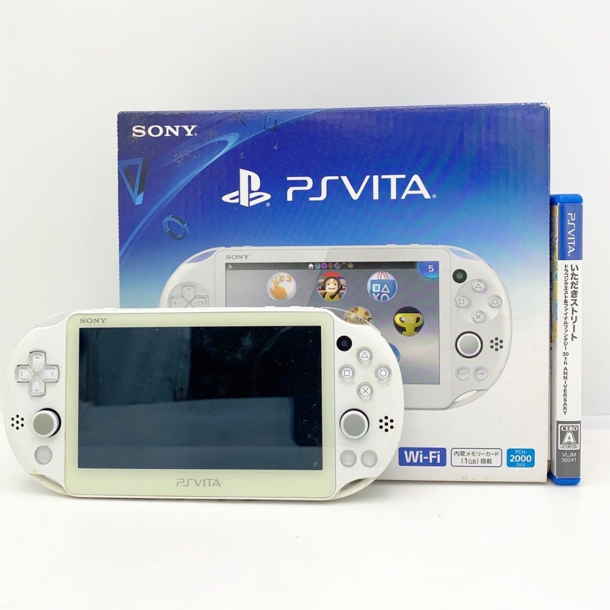 Yahoo!オークション -「白 (ホワイト)」(PS Vita本体) (PS Vita Yahoo!オークション -「白 (ホワイト)」(PS Vita本体) (PS Vita