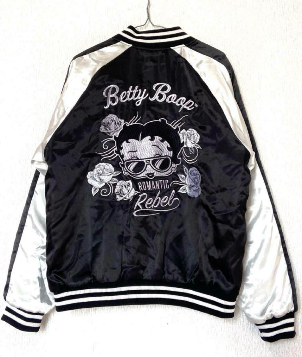 Yahoo!オークション -「ベティ betty boop」(スカジャン Yahoo!オークション -「ベティ betty boop」(スカジャン