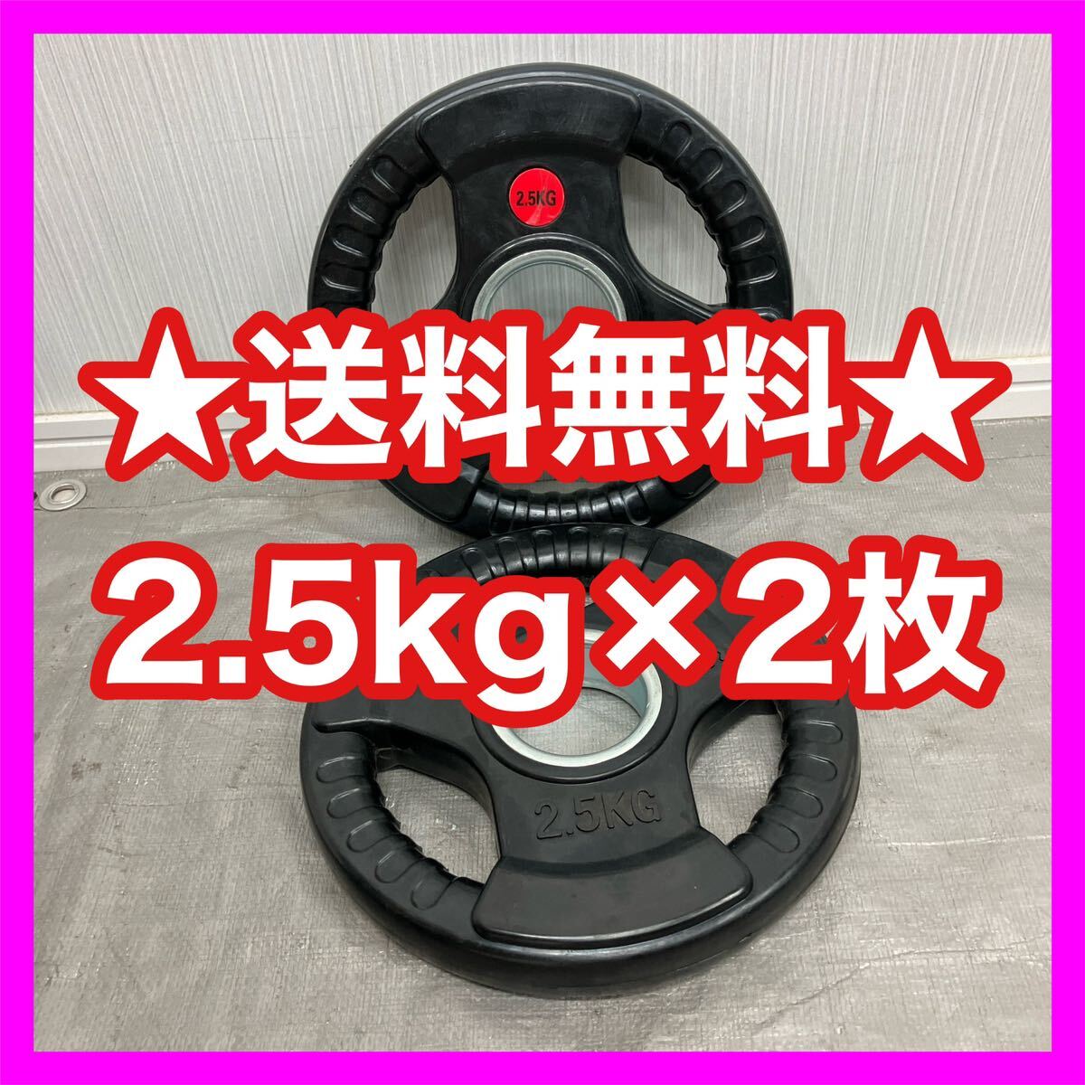 FPL005〈2枚セット〉／業務用オリンピックプレート15kg