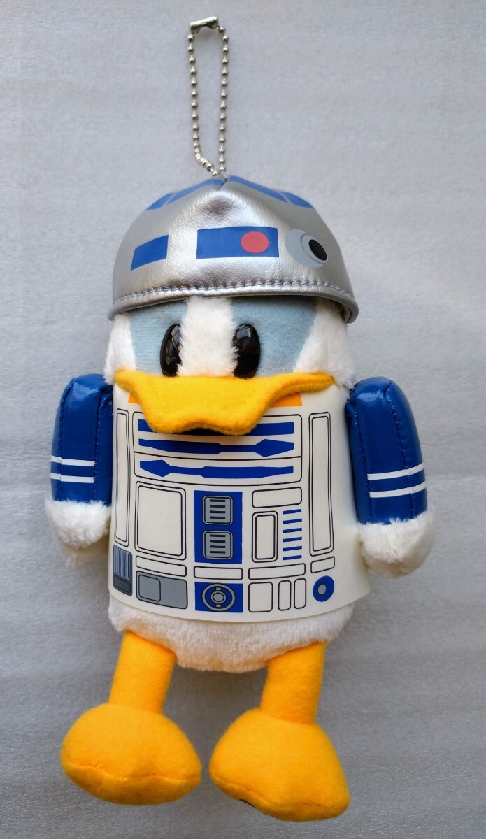 【5体まとめ売り】東京ディズニーランド スターウォーズ ぬいぐるみバッジ ミッキーたちがジェダイのキャラに☆ディズニーランドのスター