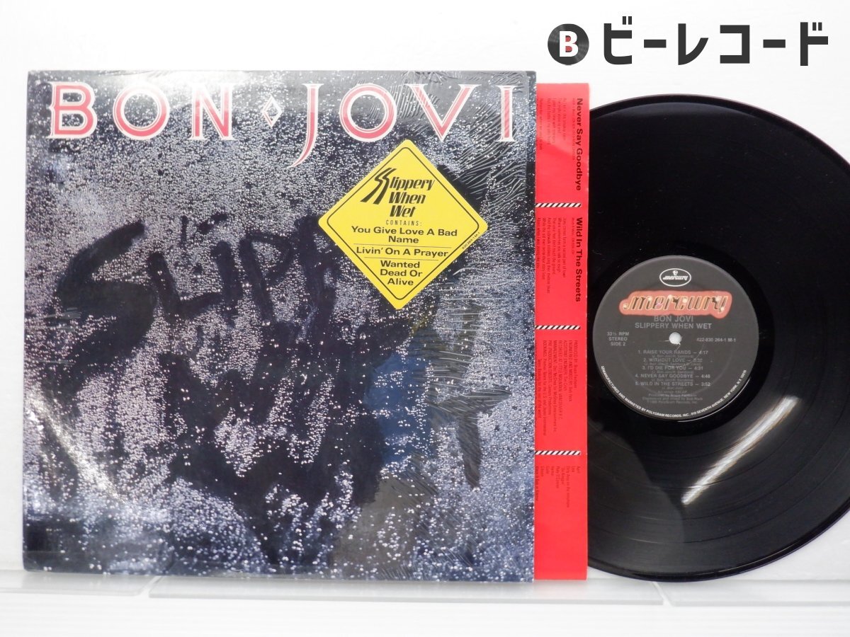 Yahoo!オークション -「bon jovi slippery when wet」(レコード