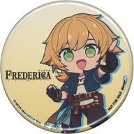 中古バッジ・ピンズ ワンダラー みずは氏デザインちびキャラ オリジナル缶バッジ 「Switchソフト FREDERICA(フ