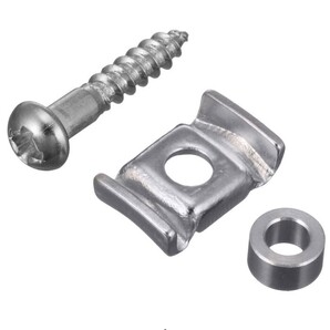 SCUD SR-GW25C ストリングガイド 羽型 2.5mmスペーサー クローム