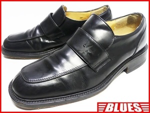 быстрое решение * Италия производства HAWKINS*26cm кожа Loafer Hawkins мужской 42 черный натуральная кожа туфли без застежки натуральная кожа платье кожа обувь бизнес каблук