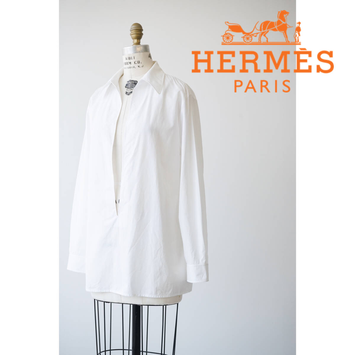 Yahoo!オークション -「hermes マルジェラ」(長袖シャツ Yahoo!オークション -「hermes マルジェラ」(長袖シャツ