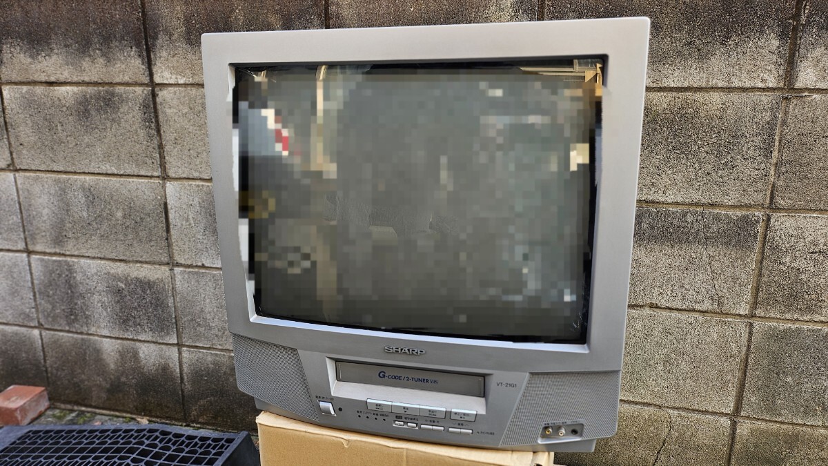 ビデオ再生出来ました】TOSHIBA FACE VTR 15VS18 04年製 - メルカリ