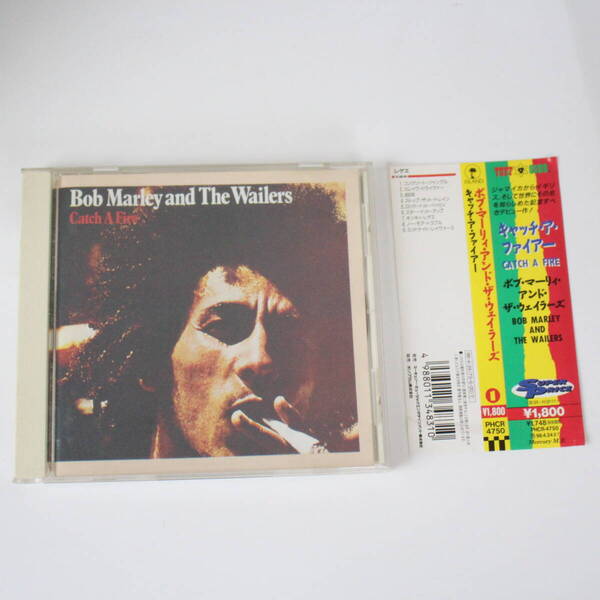 BOB MARLEY AND THE WAILERS CATCH A FIRE 日本盤CD PHCR-4750 ボブマーリィアンドザウェイラーズ キャッチアファイアー