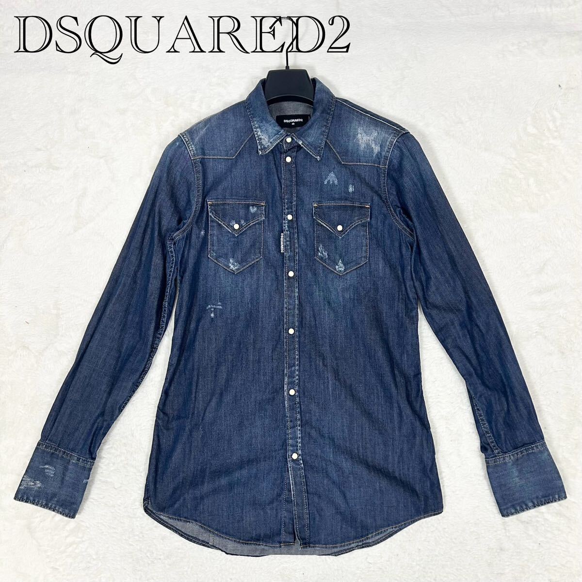2025年最新】Yahoo!オークション -dsquared2 デニム シャツの 2025年最新】Yahoo!オークション -dsquared2 デニム シャツの