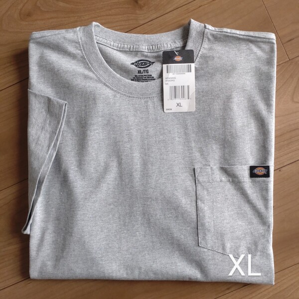 Dickies/EJCM ポケットTシャツ/半袖/デッドストック/古着/XL【J474】