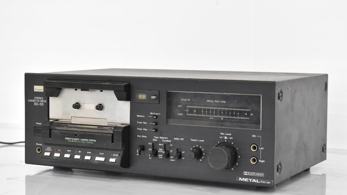Yahoo!オークション -「sansui sc-55」(カセットデッキ Yahoo!オークション -「sansui sc-55」(カセットデッキ