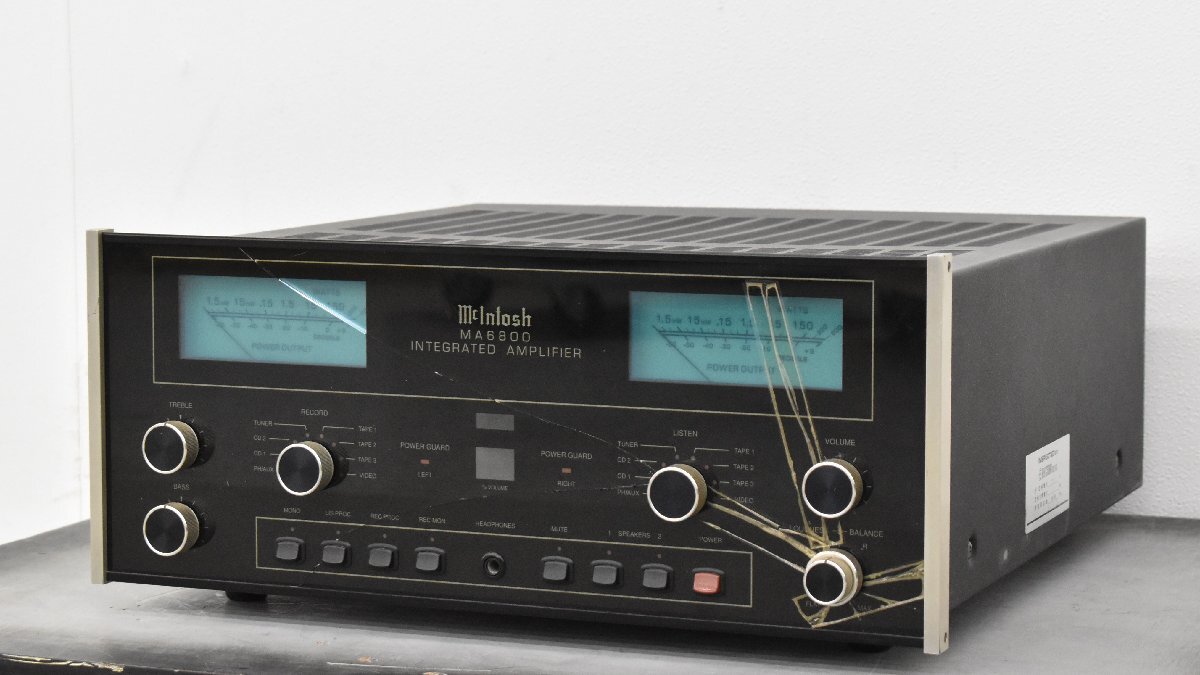 Yahoo!オークション -「mcintosh ma6800」(アンプ) (オーディオ Yahoo!オークション -「mcintosh ma6800」(アンプ) (オーディオ