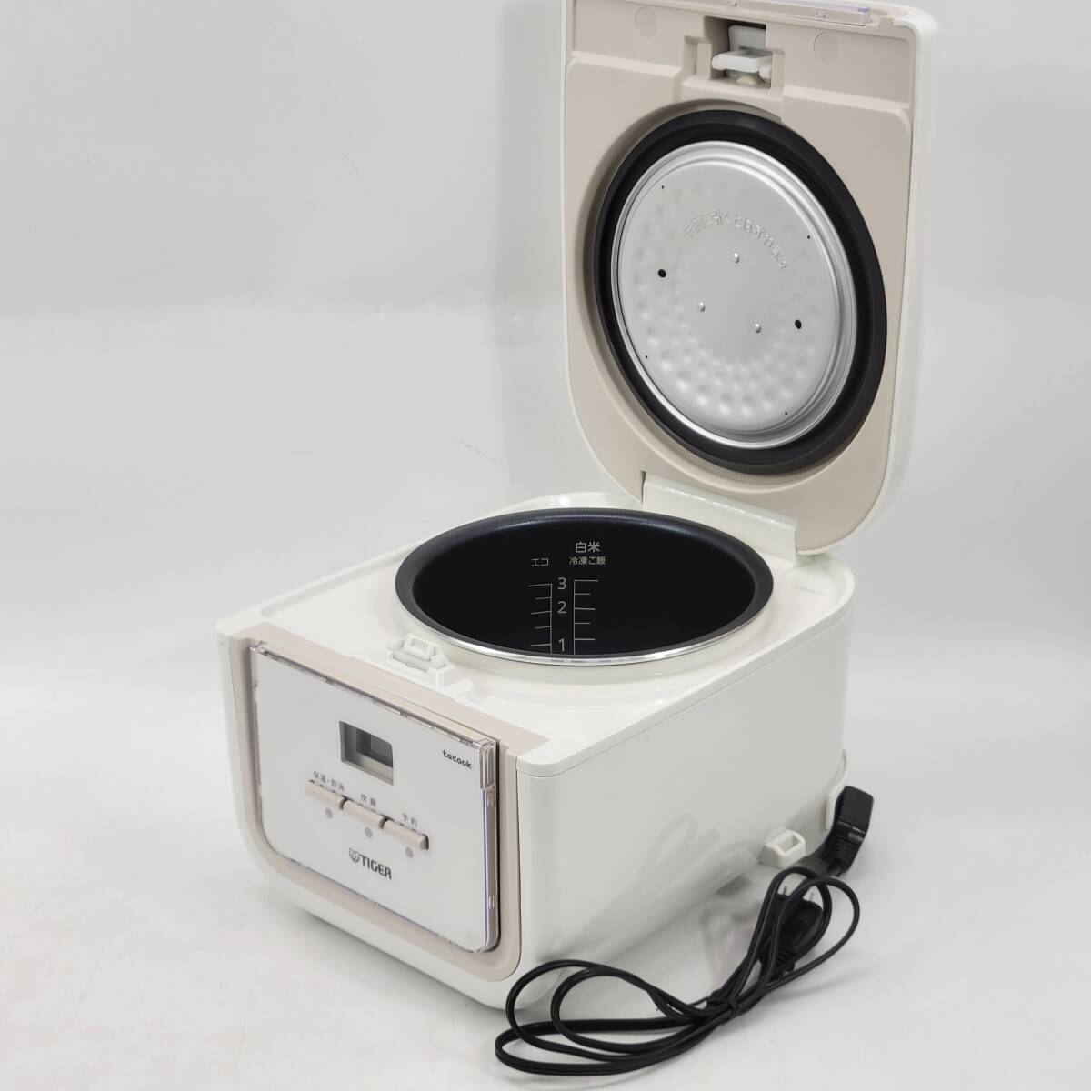 炊きたて タイガー 炊飯器 マイコン 3合 JAI-R551 ホワイト