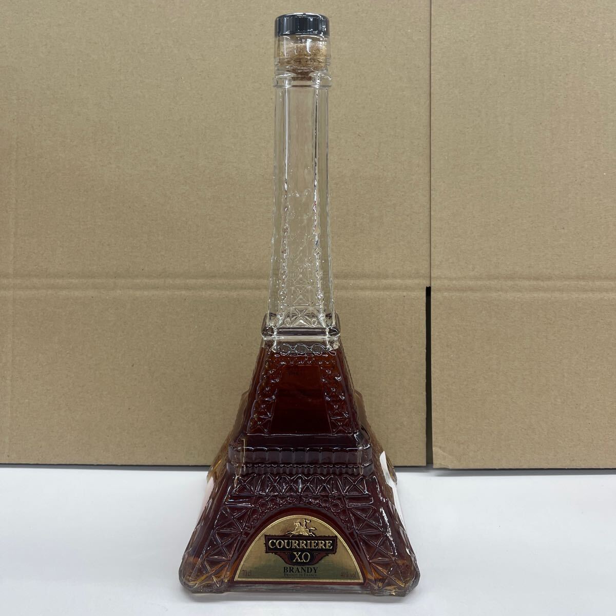 【未開栓】COURRIERE X.O. ブランデー 陶器/700ml Yahoo!オークション -「courriere xo」の落札相場・落札価格
