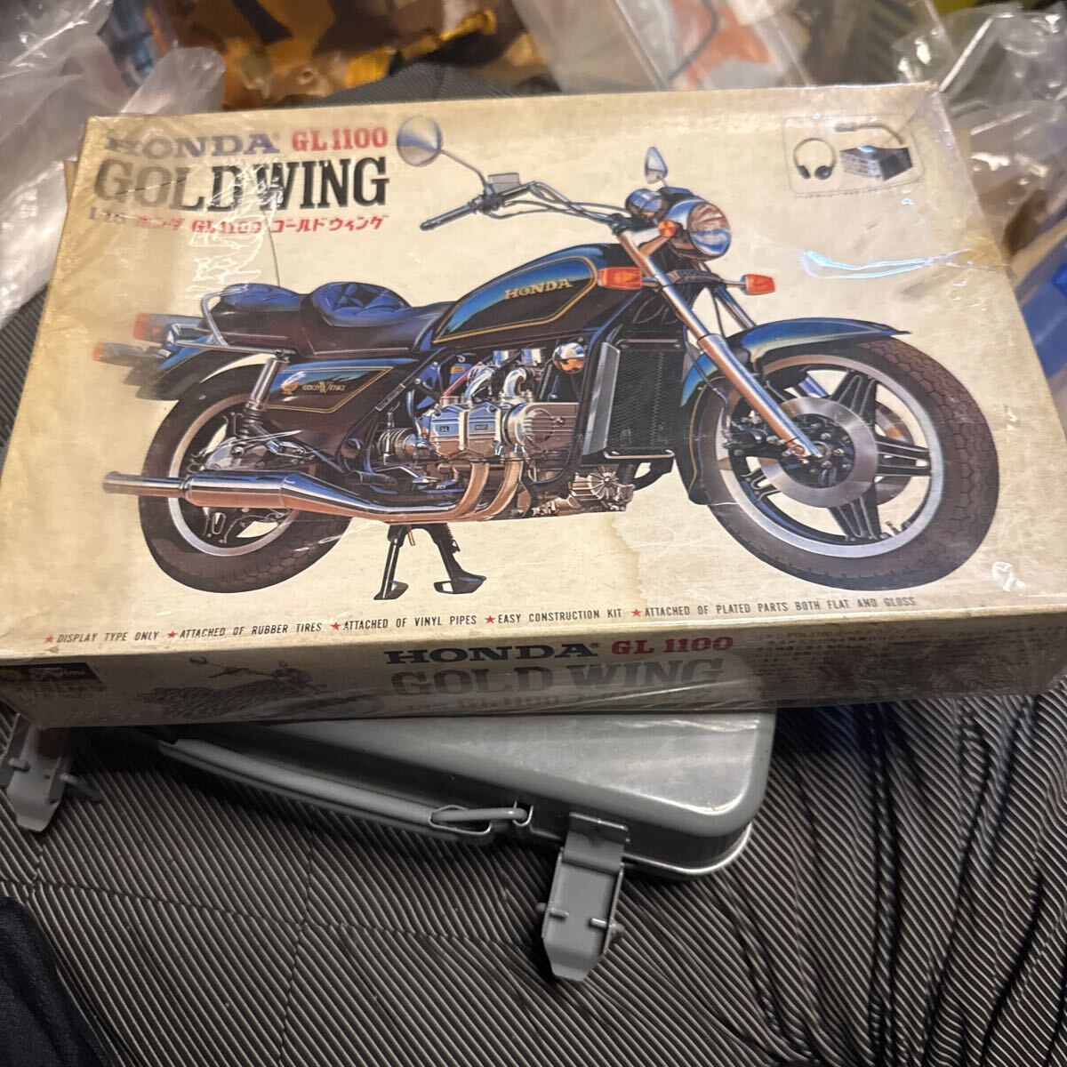 Amazon.co.jp: 未組立 保管品 GL1100 GOLD WING 1/15スケール