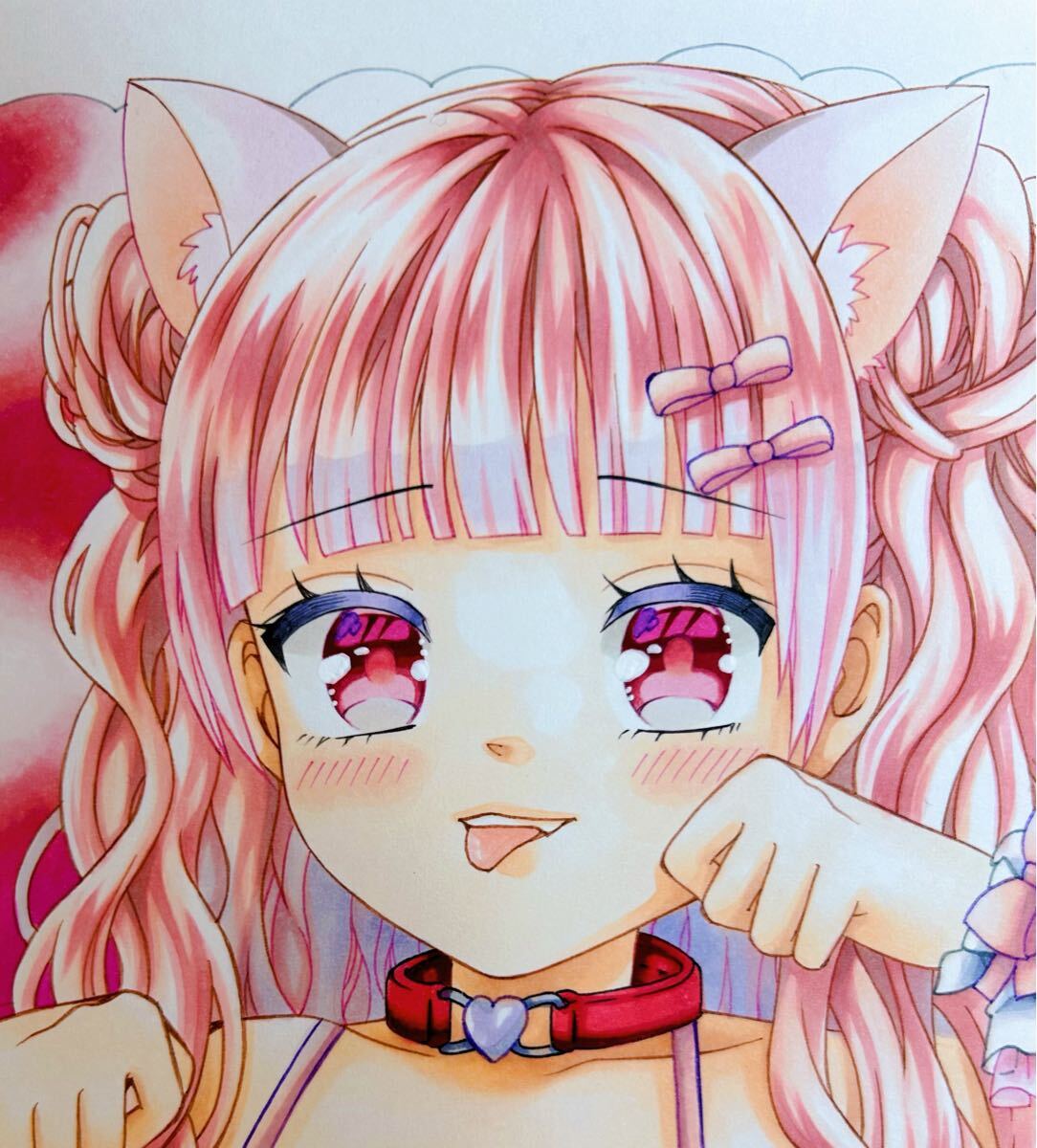 Yahoo!オークション -「猫耳」(手描きイラスト) の落札相場 Yahoo!オークション -「猫耳」(手描きイラスト) の落札相場