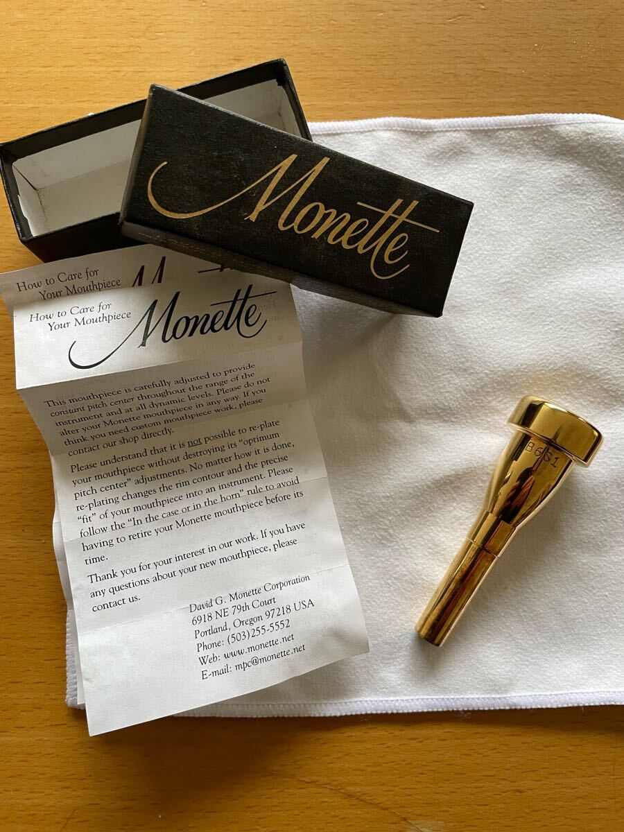 Yahoo!オークション -「monette マウスピース」(管楽器) (楽器