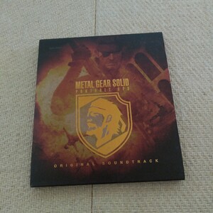 PSPソフト メタルギアソリッド ポータブル METAL GEAR SOLID PORTABLE OPS サウンドトラック CD 小島秀夫/コナミ/プレステ