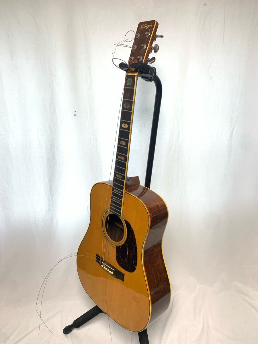 木曽鈴木　ギター　Ｗ-100 中古良好 美品 70年代 国産ビンテージ❣️木曽鈴木W-100 - メルカリ