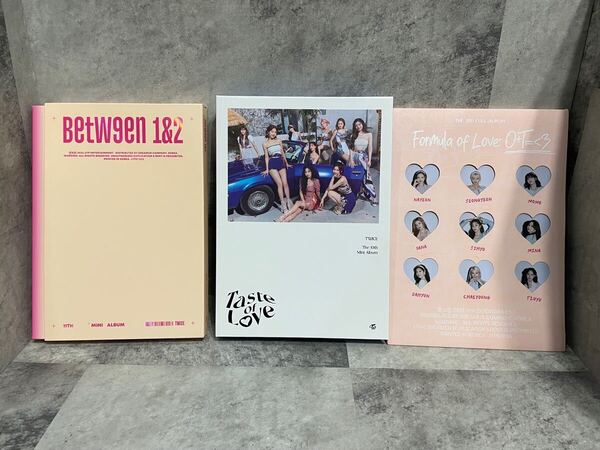 【送料無料】TWICEのCDアルバム 3本セット