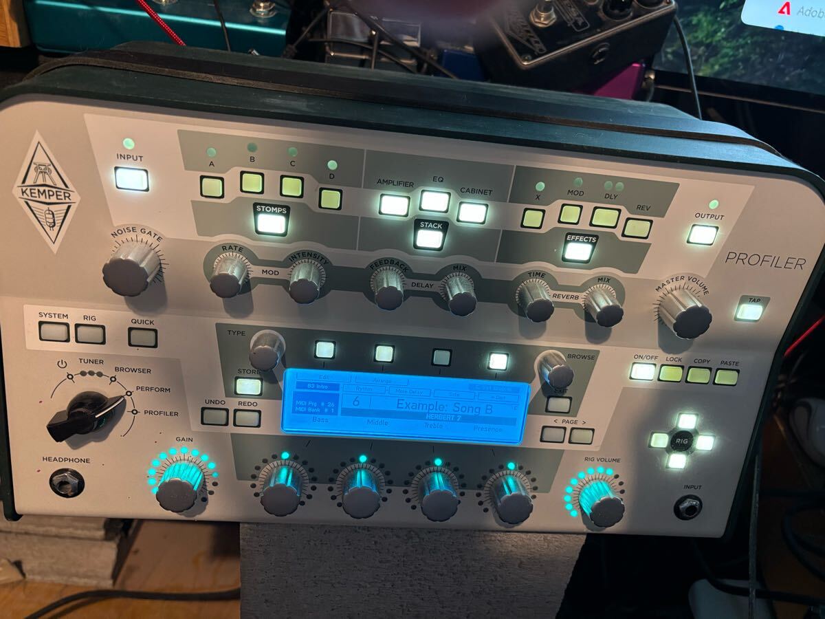 Kemper ケンパー PROFILER PLAYER コンパクトなケンパー