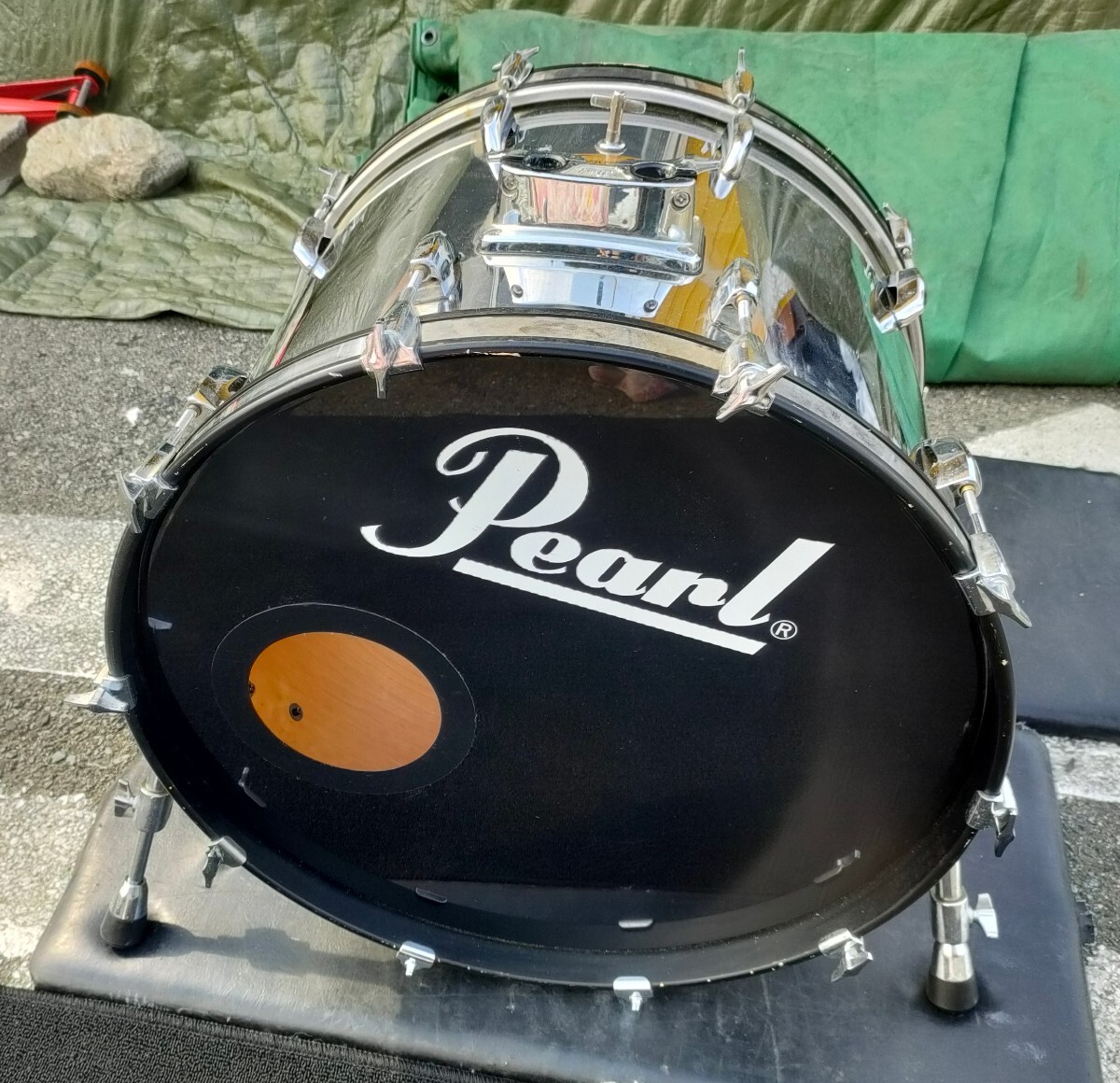 Yahoo!オークション -「pearl・パール」(バスドラム) (ドラム)の