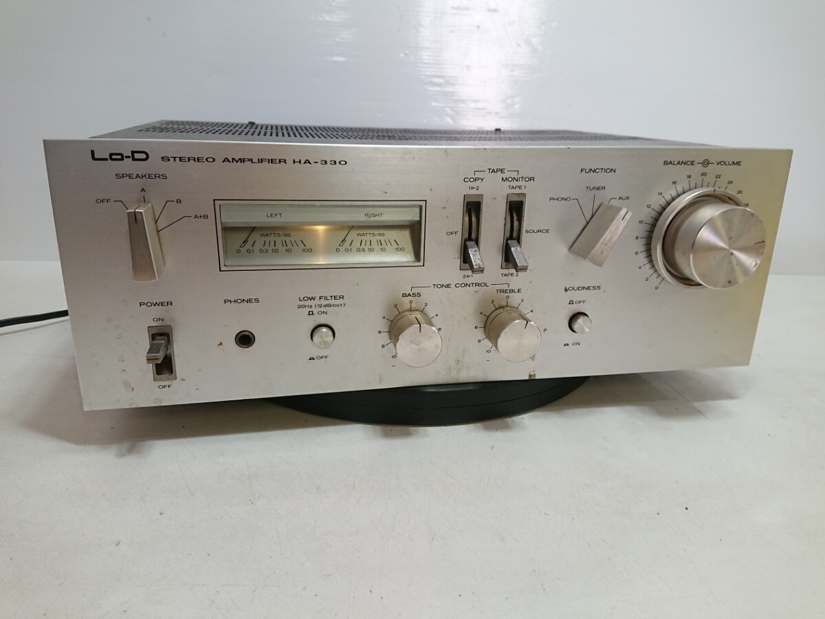 Yahoo!オークション -「lo-d ha 330」(アンプ) (オーディオ機器 Yahoo!オークション -「lo-d ha 330」(アンプ) (オーディオ機器