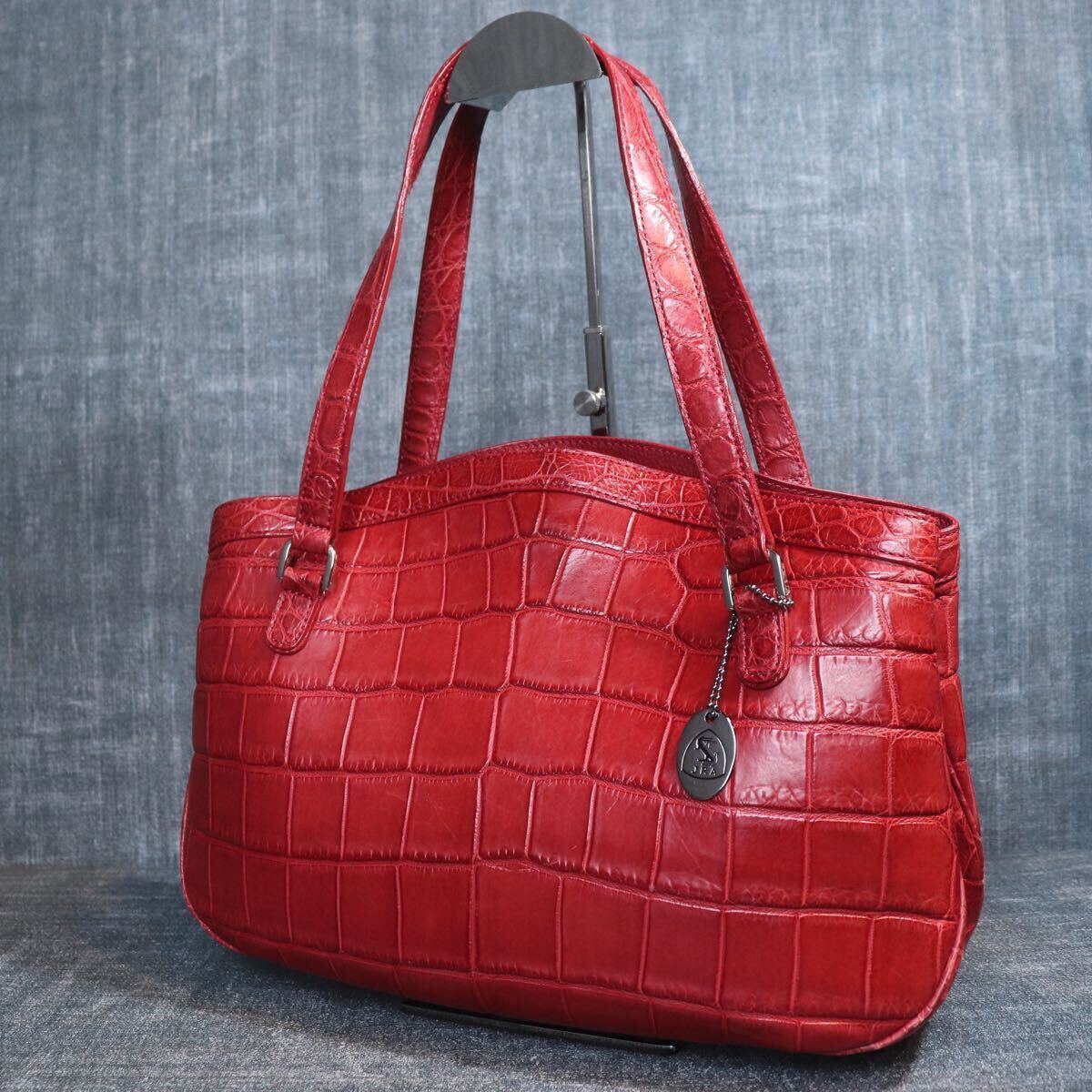 未使用品【圧倒的最高級】 GENUINE CROCODILE SKIN クロコダイル