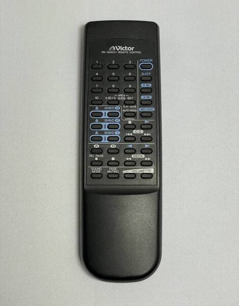 【中古・美品/動作確認済】★Victor/ビクター:オーディオ用リモコン(RM-SEMXX1)★