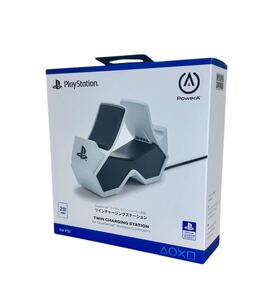 新品 公式ライセンス製品 PowerA ツイン チャージングステーション for PS5 DualSense ワイヤレスコントローラー PlayStation5 PSPW0335-01