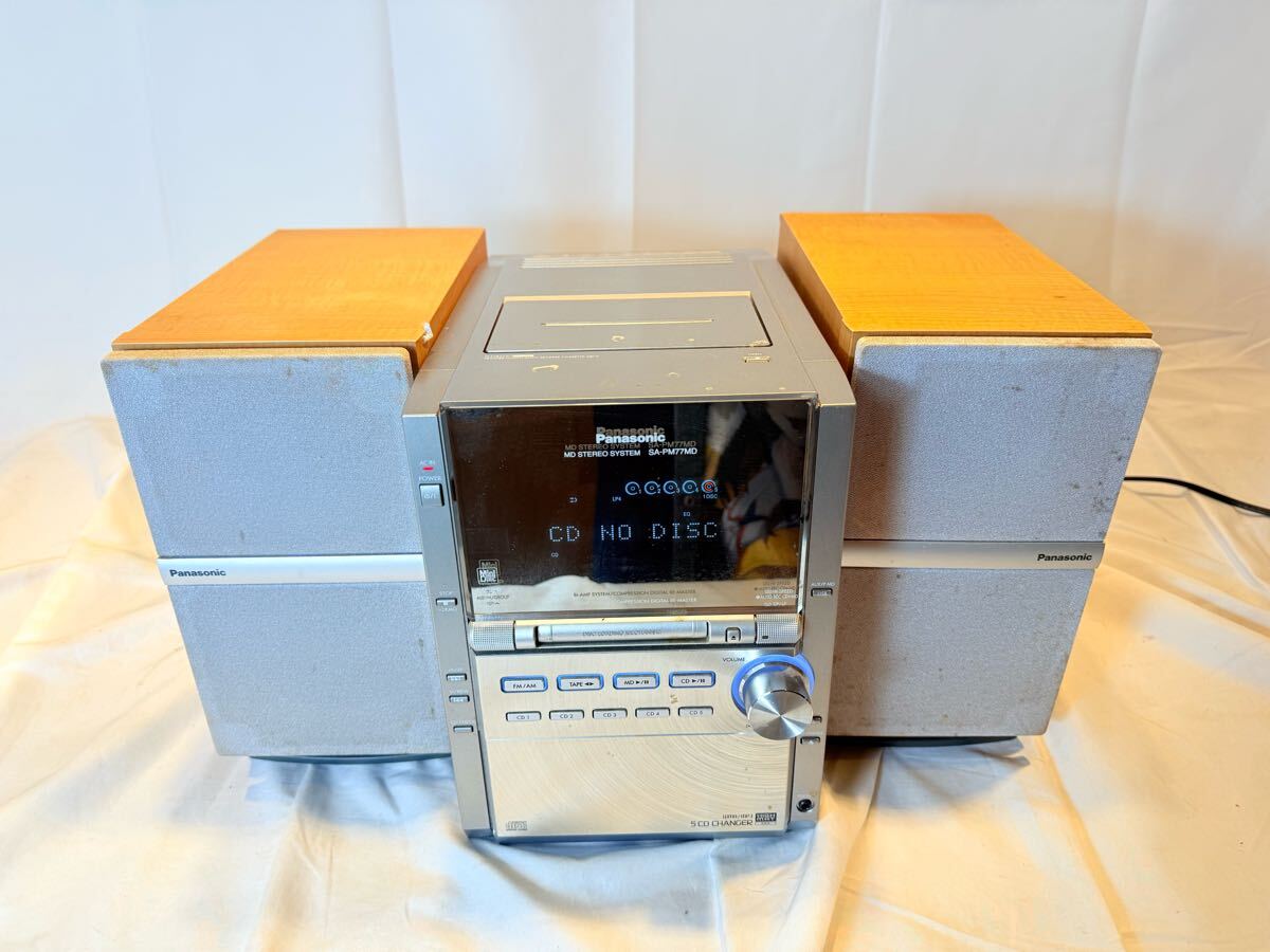概要 MDステレオシステム SC-PM77MD | ミニコンポ／スピーカー