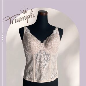 新品 Triumph トリンプ レース ボディスーツ ビスチェ