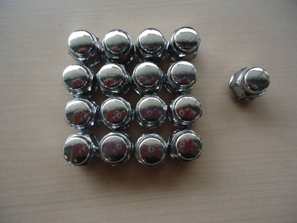 送料無料!!ホンダ純正アルミ用袋ナット☆25mm16個+1個☆シャトル・フィット・インサイト・バモス・N-BOX・グレイス☆Hu