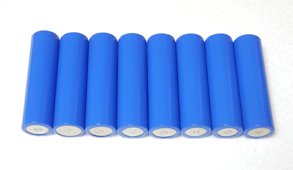 中古品 18650 リチウムイオンバッテリー フラットヘッド 8本セット 2500mAh SAMSUN 保護回路無し