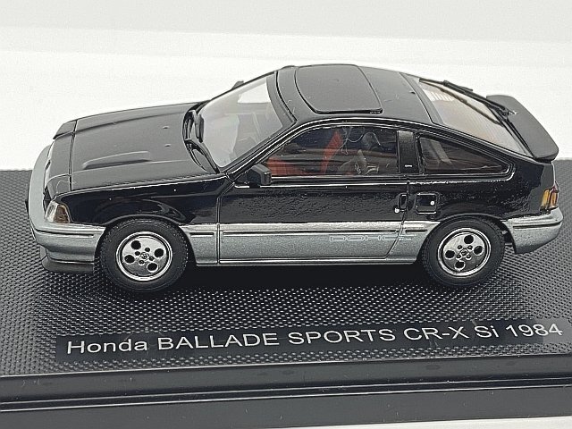 1/43 EBBRO Honda CR-X 1987 White w/ Box From Japan 44228