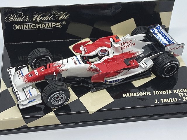 MINICHAMPS パナソニック レーシングショーカー2008 J.トゥルーリ Yahoo!オークション -「toyota tf108」(ミニチャンプス) (自動車