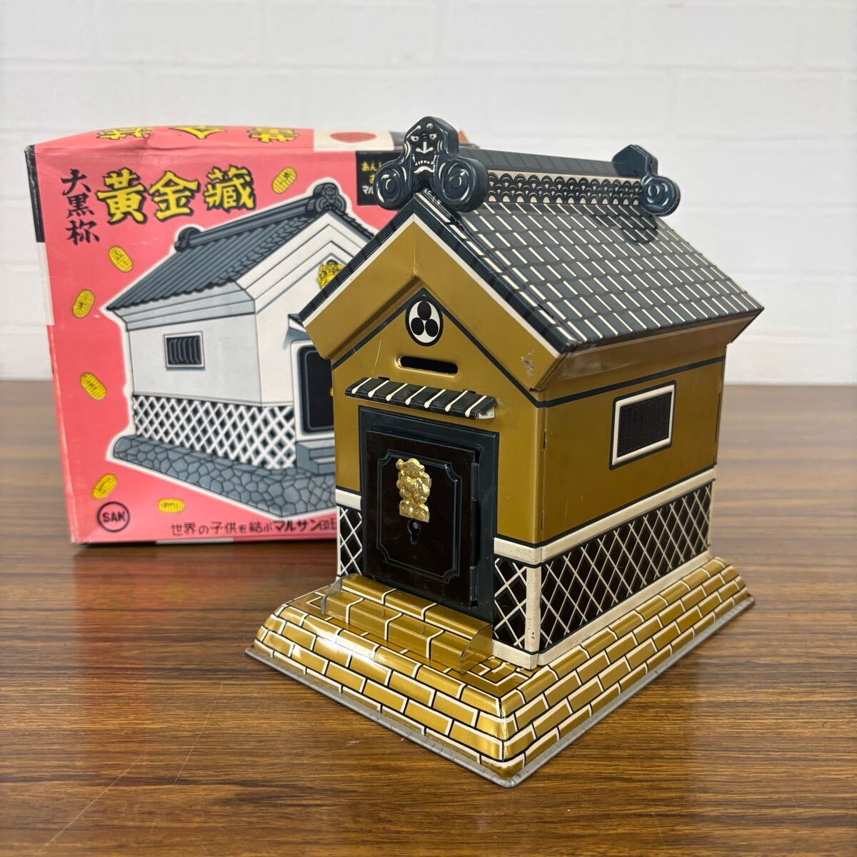 Yahoo!オークション -「昭和レトロ貯金箱」(ブリキ) (ビンテージ