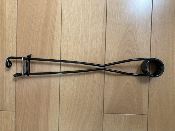 細めL字キックバネ 5本セット 線径5ミリ くくりわな用