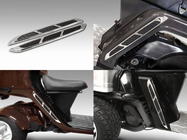 【送料無料】 ジャイロキャノピー ジャイロX ジャイロUP ダミーダクト左右セット ロングタイプ カスタム 改造 ドレスアップに!
