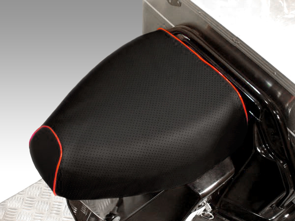 【送料無料】ゴム入り簡単装着! ホンダジャイロUP シートカバー赤 カスタムシートカバー TA01.ジャイロアップ適合!