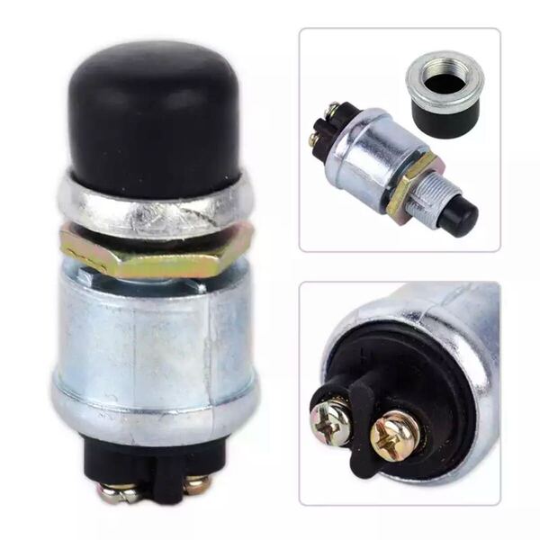 汎用 12V 40A クラシックカー 旧車 プッシュスタートスイッチ エンジンスタートボタン